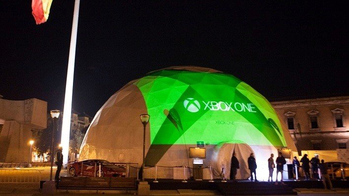 FOTOS_EVENTO_XBOX_Xbox One Experience - cupula geodesica