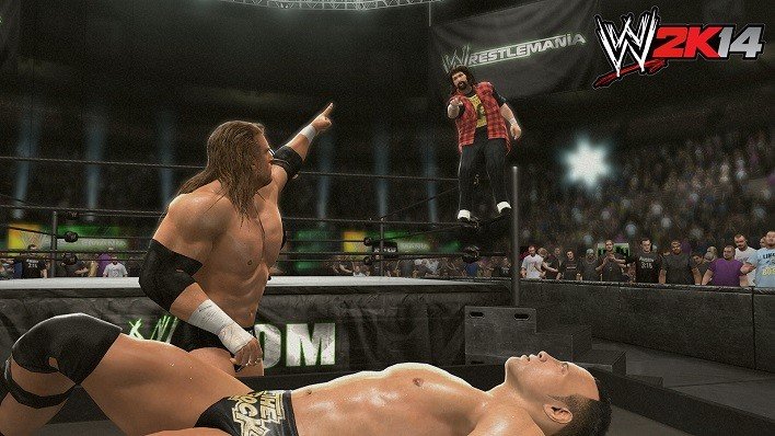 wwe-2k14-WM16-hhh-rock-show-foley_1600