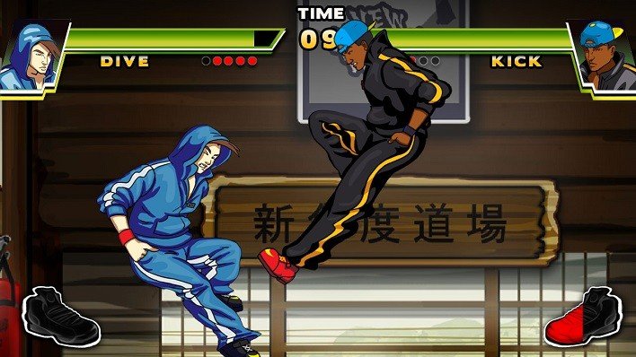 dive-kick