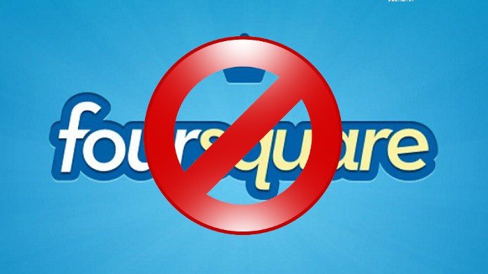 foursquare quitado