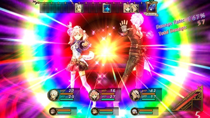 El combate de Escha & Logy es una maravilla