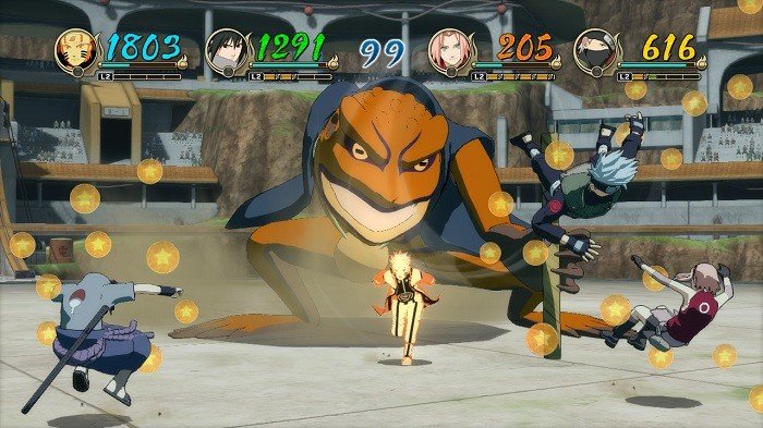 naruto revolution 04 combate torneo