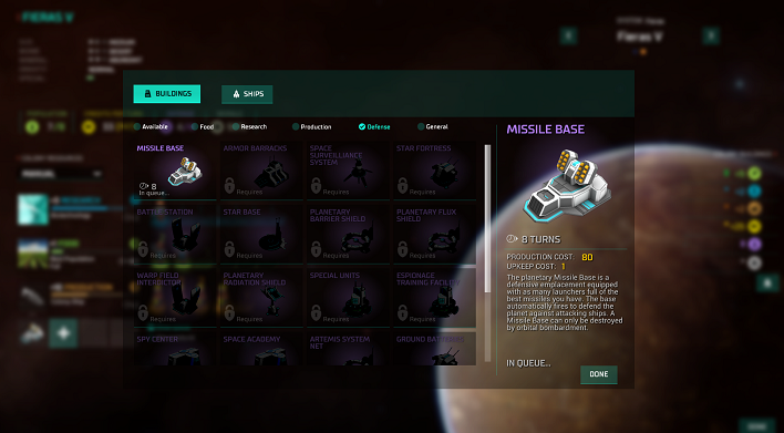 Master of Orion_Screens_Military_Facilities