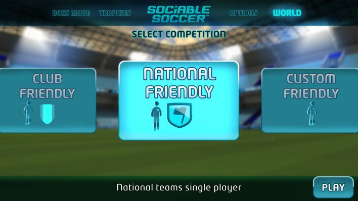 Sociable Soccer