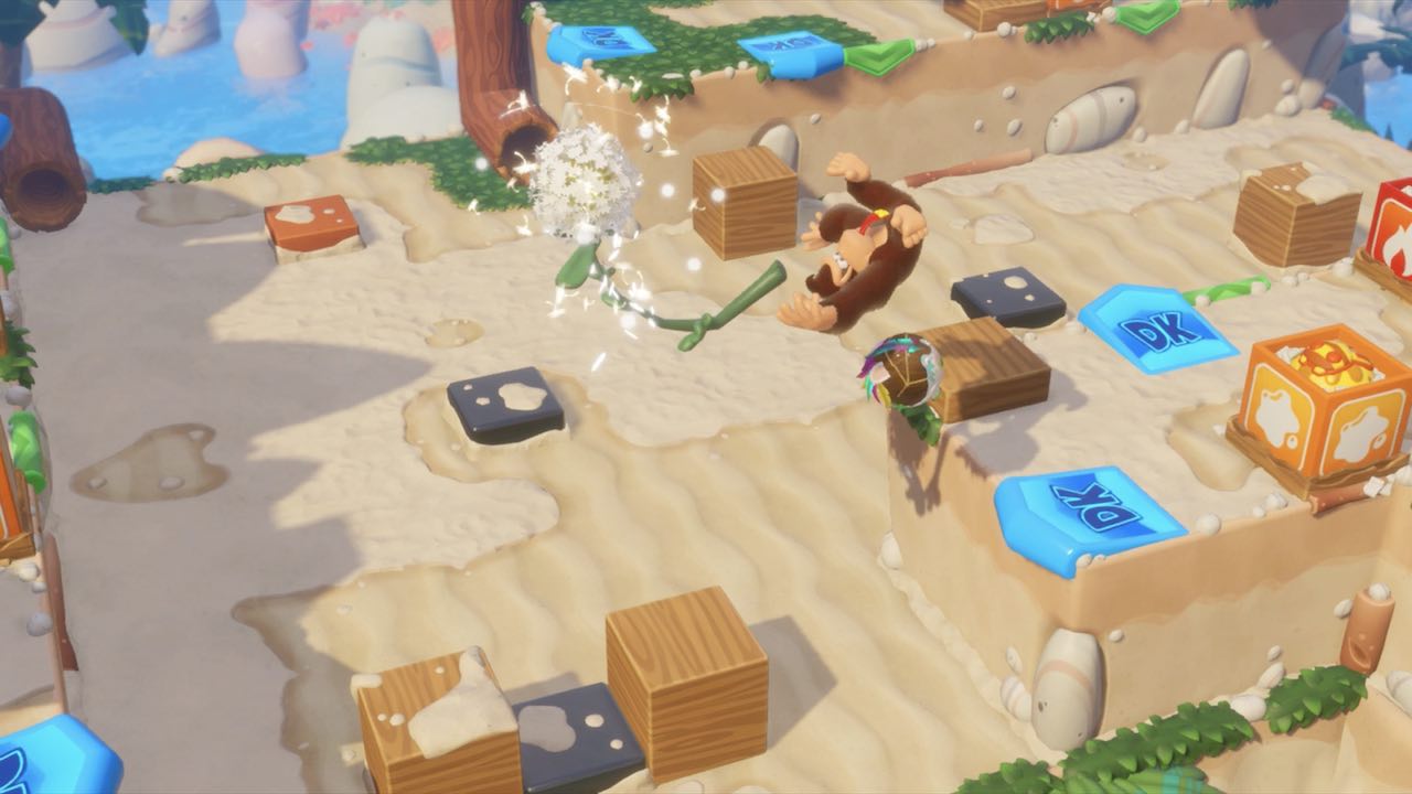 Mario Rabbids Donkey Kong Adventure Desconsolados