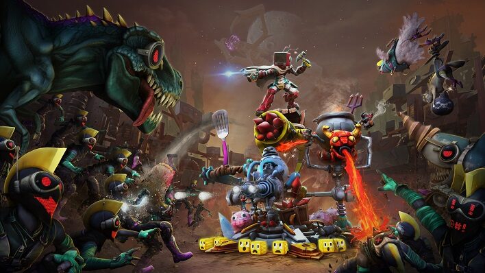 Captain Toonhead vs The Punks from Outer Space