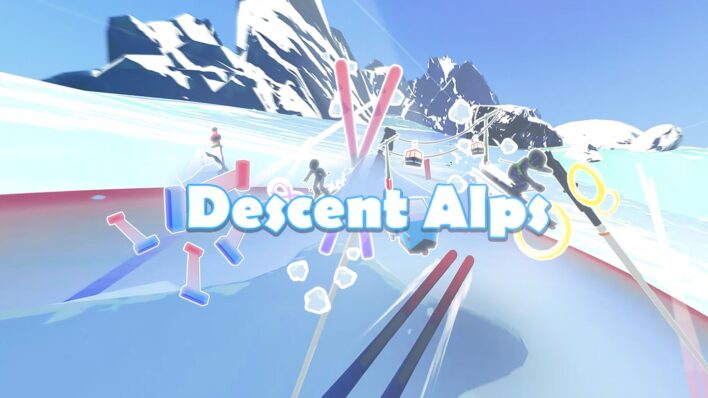 Descent Alps