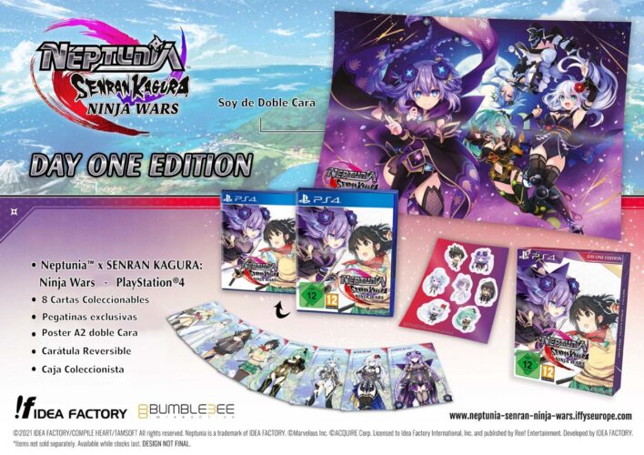 Neptunia X Senran Kagura Ninja Wars