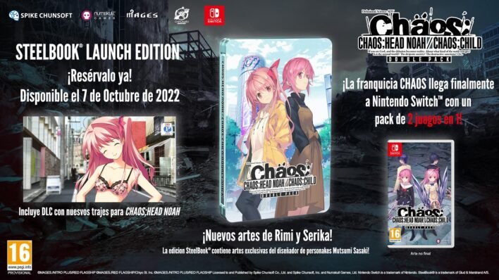 Chaos Head Noah Chaos Child Double Pack
