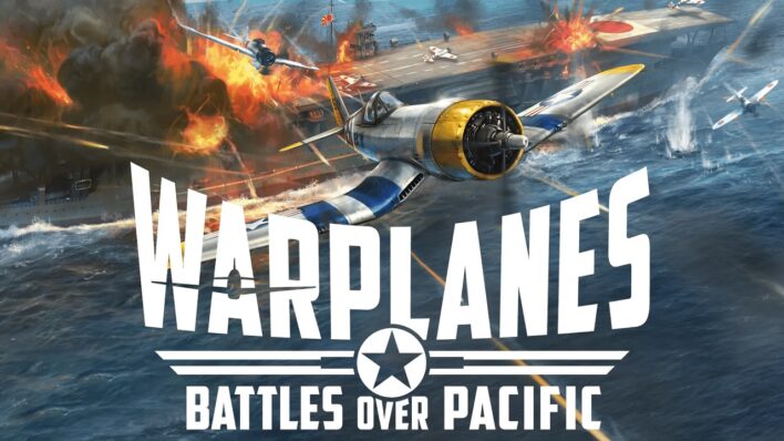 Warplanes Battles Over Pacific