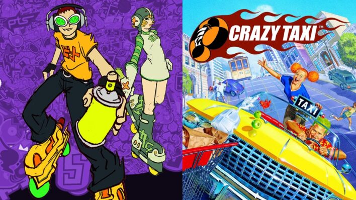 Crazy Taxi Jet Set Radio