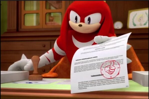 Sonic Frontiers Knuckles Approved
