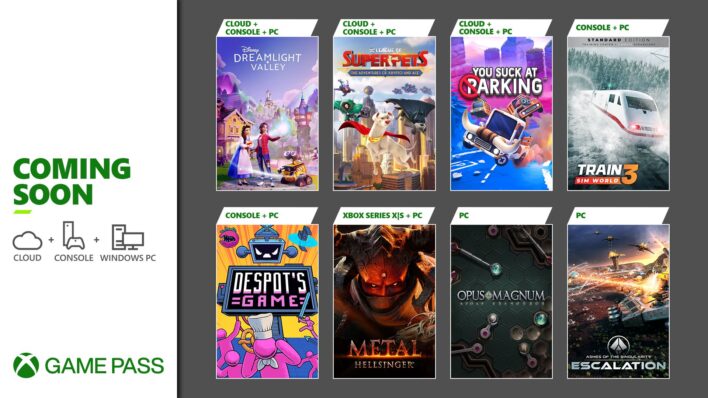 Xbox Game Pass Septiembre