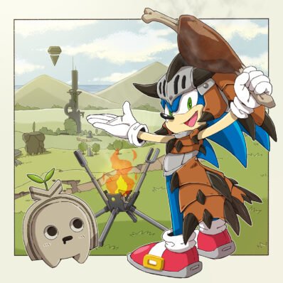 Sonic Frontiers Monster Hunter Collab