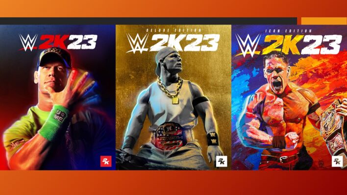 WWE 2K23 John Cena Cover