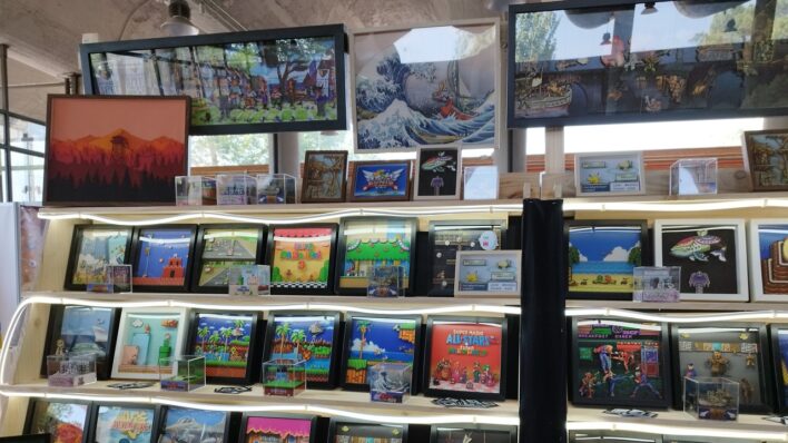 Cuadro Píxel RetroWorld 2023