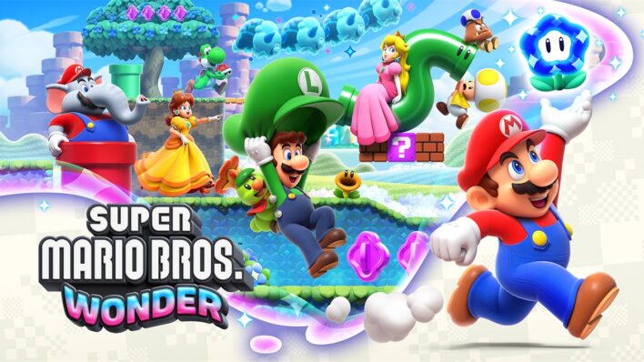 Super Mario Bros Wonder Key Art