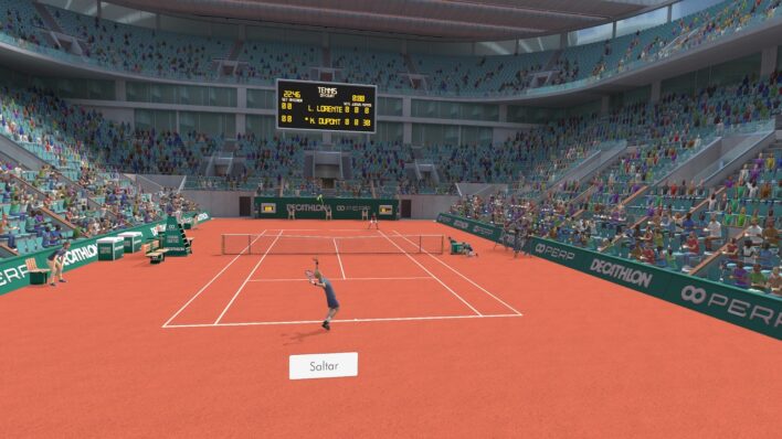 Tennis On-Court PS VR2