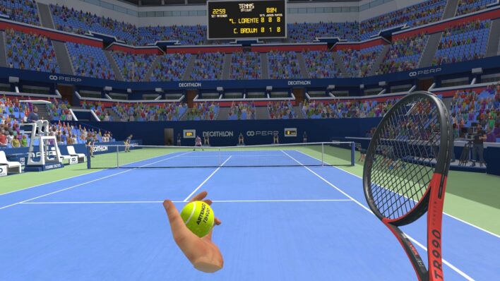 Tennis On-Court PS VR2