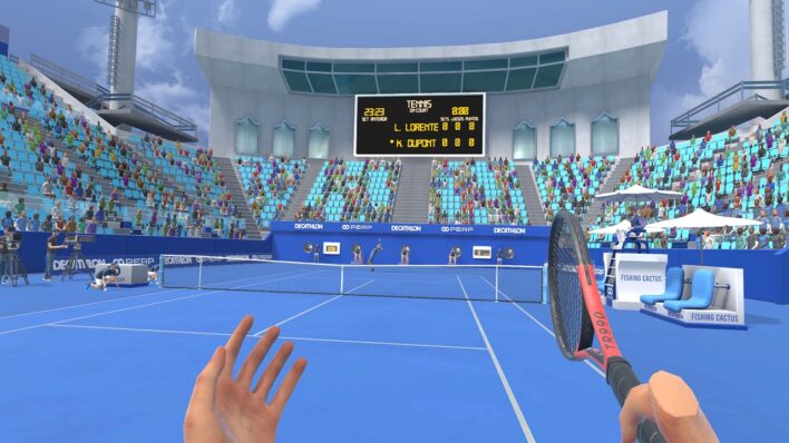 Tennis On-Court PS VR2