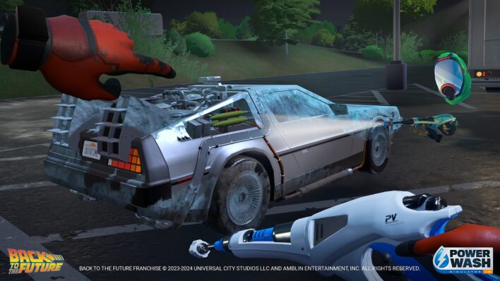 PowerWash Simulator Back to the Future