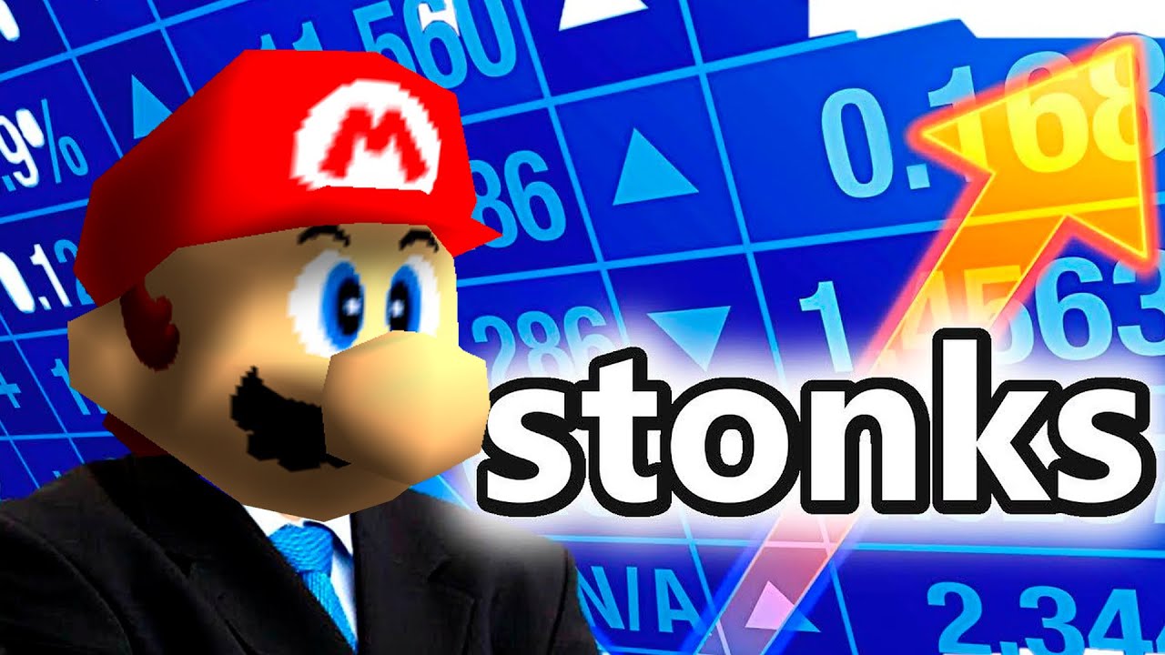 Nintendo Switch 2 Mario Stonks