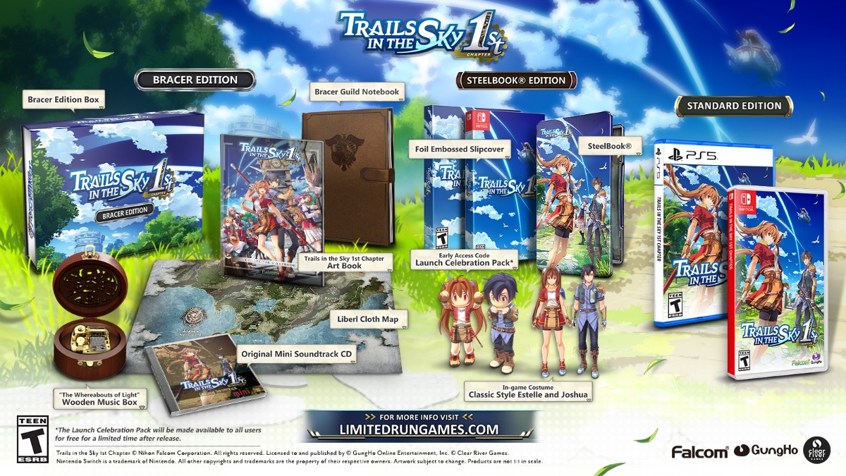 Trails in the Sky 1st Chapter Bracer Edition